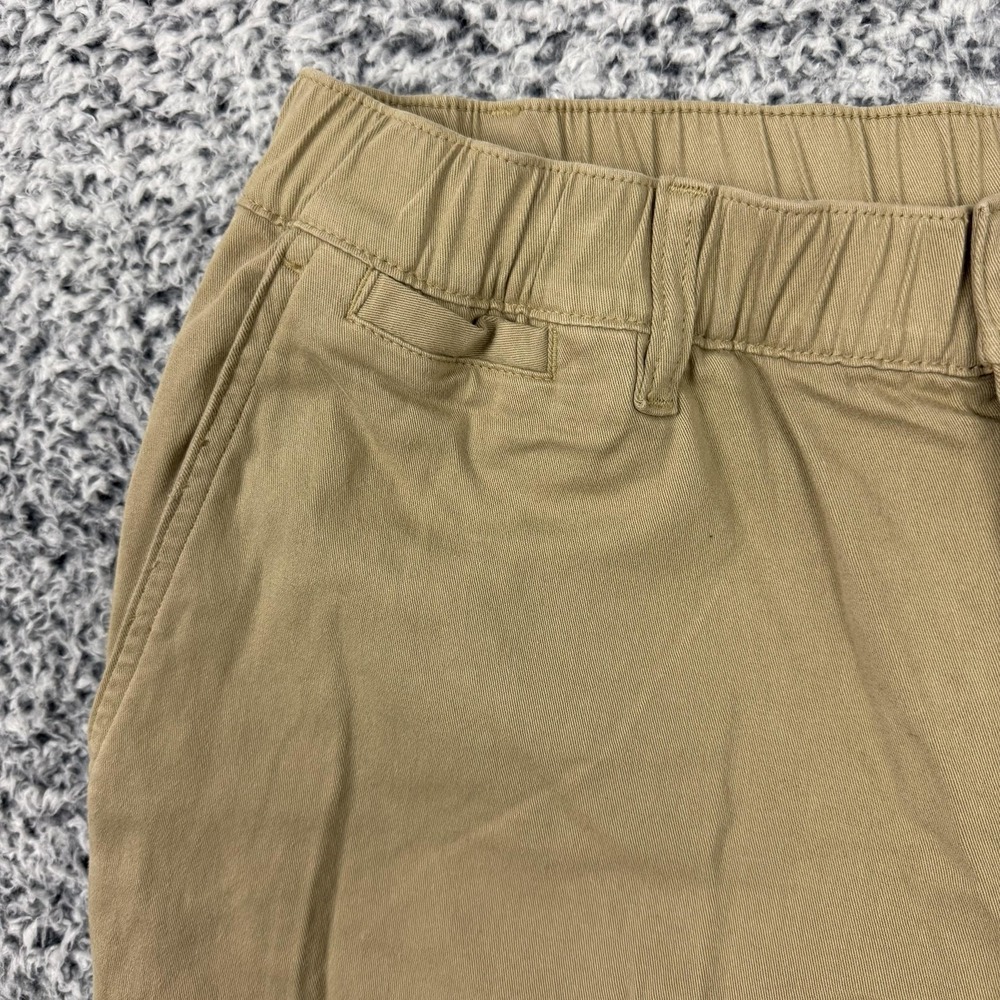 Cove Pants Mens 38x34 Beige Chino Slim Fit Elastic Waist Stretch Casual - Picture 6 of 13